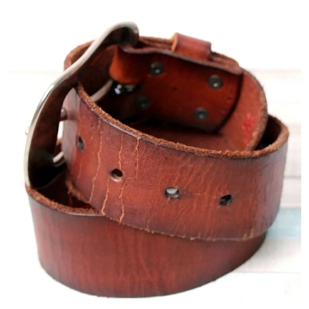 Lucky Brand BROWN GENUINE LEATHER 1 5/8